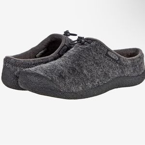 KEEN Howser III Slide Mens Charcoal Grey Felt/Black